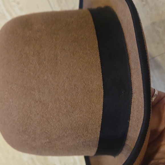 Madcaps Paris - New York 100% Wool Vintage Brown Hat - Picture 2 of 8